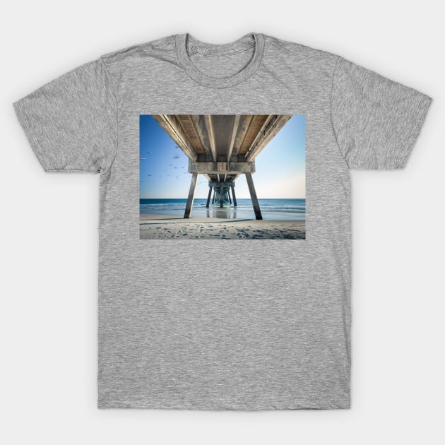 Okaloosa Fishing Pier T-Shirt by mcdonojj